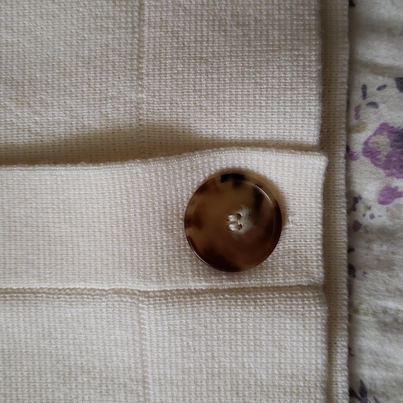 Sezane Betty Cardigan in Ecru size S - Picture 9 of 16